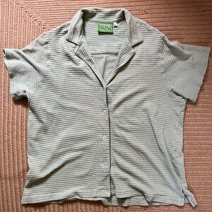 Big Bud Press Pantry Button-Up - Sage Green